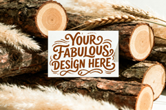 Boho Aesthetic Card Mockups, JPG format, Invitations, Cards Product Image 4
