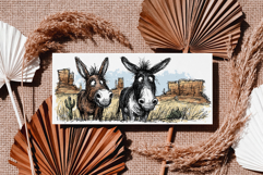 Boho Card JPG Mockup Collection - Flattened JPG art mockups Product Image 6