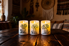 LED Candle JPG Mockup Images for Sublimation, Clipart, more Product Image 4