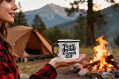 Camping Mugs Mockup Set 2 for SVG, Sublimation, Clipart Product Image 5