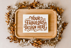 Boho Aesthetic Card Mockups, JPG format, Invitations, Cards Product Image 9
