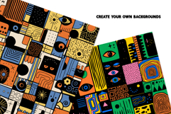 Geometric Doodle Overlays - Transparent PNG - 6000 pixels Product Image 5