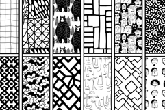 Pattern Playground - 72 Seamless Pattern Procreate Brushes Product Image 2