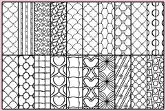 Perfectly Imperfect Patterns | Seamless Hand Drawn Set Product Image 2