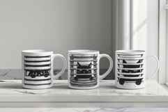 Peeking Cats Sublimation PNG Clipart Set Product Image 4