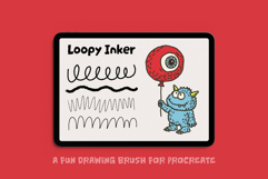 Loopy Inker Procreate Drawing Brush Product Image 1