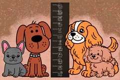 The Good Dog 12 Adorable Dog Stamp Brushes for Procreate Product Image 2