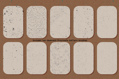 Distressed Texture Procreate Pattern Brush Set Product Image 2