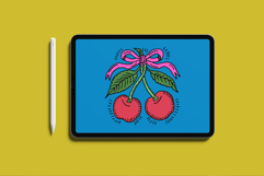 Retro Wiggle Procreate Drawing Brush Product Image 4