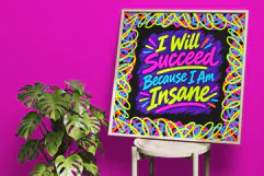 Colorful Hand Drawn Scribble Frames PNG Product Image 5