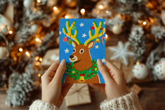 Vintage Retro Christmas Illustrations for Cards and more Product Image 4