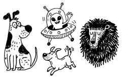 Retro Wiggle Procreate Drawing Brush Product Image 7
