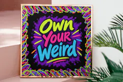 Colorful Hand Drawn Scribble Frames PNG Product Image 6