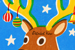 Vintage Retro Christmas Illustrations for Cards and more Product Image 7