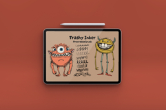 Trashy Inker Procreate Brush Product Image 1