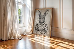 Rabbits PNG Illustration Sublimation Set Product Image 4
