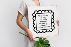 SVG Scalloped Cute Frames For Cricut, Sublimation, and more Product Image 5