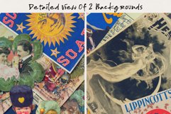 24 Vintage Scattered Ephemera Backgrounds Product Image 5