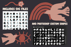 Boho Stylized Shapes SVG &amp; Photoshop CSH Bundle Product Image 2