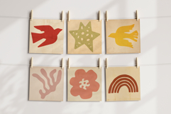 Boho Stylized Shapes SVG &amp; Photoshop CSH Bundle Product Image 5