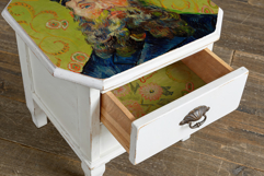 Side Table Decoupage Paper Poster Furniture Mockup Product Image 3