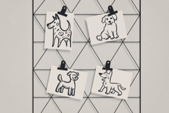 Silly Dogs SVG Craft Files, Sublimation, Cricut, Silhouette Product Image 2