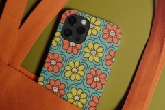 Stitched Flowers Seamless Pattern Brush for Procreate Product Image 3