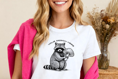 White T-Shirt Jpg Mockup Image for sublimation designs Product Image 3
