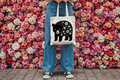 Tote Bag Product Mockup - Botanical Boho Aesthetic Product Image 3
