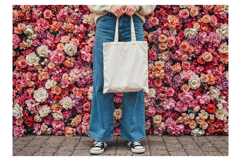 Tote Bag Product Mockup - Botanical Boho Aesthetic Product Image 4