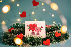 Valentine's Day Heart Couples - PNG Sublimation - Clipart Product Image 3