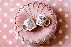 Valentine's Day Animals PNG Sublimation Set With Letters Product Image 2