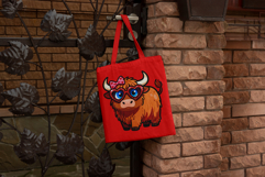 Valentine's Day Highland Cows Clipart or Sublimation Set Product Image 10