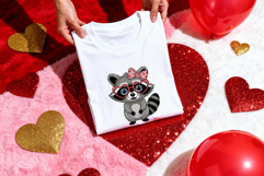 Valentine's Day Forest Critters - PNG - Sublimation Product Image 5