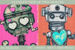 Vintage Robot Illustrations Product Image 5