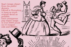 Vintage Valentine&#039;s Day Png Clipart Set Product Image 3