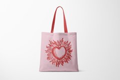 Vintage Valentine&#039;s Day Png Clipart Set Product Image 8