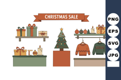 Christmas sale decorations gifts tree cozy sweaters holiday Product Image 1