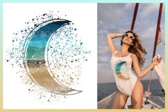 Beach Sublimation Background- 300 dpi PNG Product Image 4