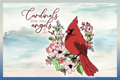 Cardinals Appear When Angels Are Near Quote SVG Product Image 4