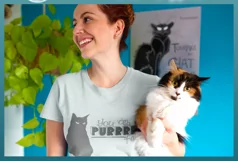 You Are Purrrr fect Funny Cat Quote SVG - Purfect Perfect Product Image 3