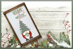 Harbor Grace Designs - This is a digital download for Holiday Wishes and Mistletoe Kisses Quote with Gnome SVG SVG - a bundle of exclusive designs by Harbor Grace Designs. Files from Harbor Grace Designs will work with all major cutting and design program