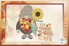 Harbor Grace Designs - This is a digital download for I love Fall Most Of All Quote SVG, Fall Gnome SVG SVG - a bundle of exclusive designs by Harbor Grace Designs. Files from Harbor Grace Designs will work with all major cutting and design programs inclu