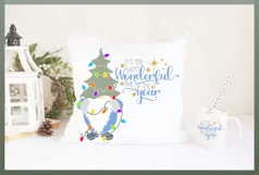 Harbor Grace Designs - This is a digital download for It's the Most Wonderful Time of the Year | Christmas Gnome with Lights SVG - a bundle of exclusive designs by Harbor Grace Designs. Files from Harbor Grace Designs will work with all major cutting and 