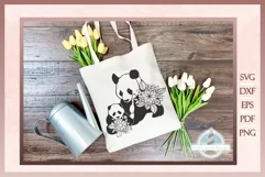 Harbor Grace Designs  This is a digital download for Panda Mother And Baby SVG - Wild Animal Floral Mandala S - a bundle of exclusive designs by Harbor Grace Designs. Files from Harbor Grace Designs will work with all major cutting and design programs inc