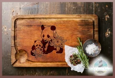 Harbor Grace Designs  This is a digital download for Panda Mother And Baby SVG - Wild Animal Floral Mandala S - a bundle of exclusive designs by Harbor Grace Designs. Files from Harbor Grace Designs will work with all major cutting and design programs inc