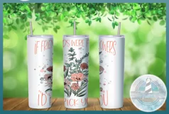 If Friends Were Flowers I'd Pick You 300 dpi Sublimation PNG Product Image 4