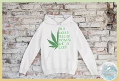World Full of Roses - Be A Weed SVG | Cannibis Marijuana SVG Product Image 3