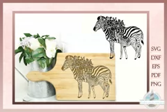 Harbor Grace Designs  This is a digital download for Zebra Mother And Baby SVG - Wild Animal Floral Mandala SVG SVG - a bundle of exclusive designs by Harbor Grace Designs. Files from Harbor Grace Designs will work with all major cutting and design progra