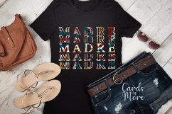 Madre, 6 colour designs, PNG, Stack, T-shirt, mug, sublimati Product Image 6